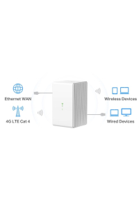 Obrázok pre Mercusys MB110-4G bezdrátový router Ethernet Jednopásmový (2,4 GHz) Bílá