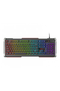 Obrázok pre GENESIS RHOD 400 RGB klávesnice Hraní USB QWERTY US Mezinárodní Černá