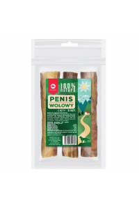 Obrázok pre MACED 100% Natura Beef penis 3 pcs. - pamlsek pro psa - 300g