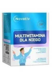 Obrázok pre Novativ Multivitamin pro něj 60 potahovaných tablet