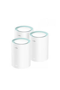 Obrázok pre Cudy M1300 3-PACK Systém mesh Wi-Fi Dvoupásmový (2,4 GHz / 5 GHz) Wi-Fi 5 (802.11ac) Bílá 1 Vnitřní