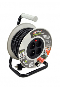 Obrázok pre HAND EXTENSION CABLE REEL 30m 3x1.5mm 16A / 3680W / IP44