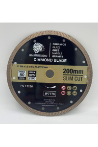 Obrázok pre DIAMOND BLADE SLIM CUT INDIAN PROFESSIONAL 200mm