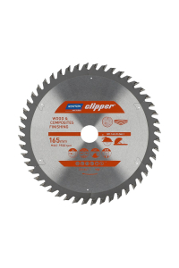 Obrázok pre NORTON CIRCULAR SAW BLADE 165mm x 20mm x 48z WOOD & ATB COMPOSITES (2.6 / 1.6)