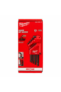 Obrázok pre MILWAUKEE ALLEN WRENCH IMPERIAL SET 13pcs.