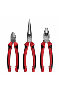 Obrázok pre MILWAUKEE PLIERS SET 3pcs. (UNIVERSAL 180mm, SIDE 160mm, LONG 205mm)