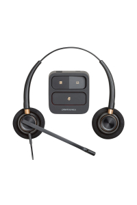 HP Poly Binaurální headset Poly EncorePro 520 + Quick Disconnect Obrázok pre HP Poly Binaurální headset Poly EncorePro 520 + Quick Disconnect