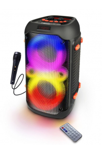 Obrázok pre Esperanza EP156 BT FM LED RGB KARAOKE reproduktor černý 20W