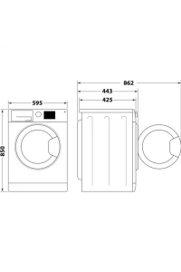 Obrázok pre Indesit MTWSE 61294 WK EE pračka