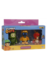 Obrázok pre STUMBLE GUYS S2 MINI ACTION FIGURES - 3 PACK VER.B