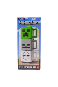 Obrázok pre PP MINECRAFT STACKING MUGS