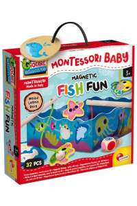 Obrázok pre Montessori Fishing Wooden Game LISCIANI 98354