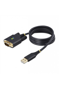 Obrázok pre StarTech.com 1P3FFCB-USB-SERIAL sériový kabel Černá 1 m USB Typ-A RS-232