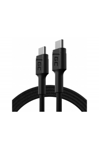 Obrázok pre Green Cell KABGC30 USB kabel USB 2.0 1,2 m USB C Černá