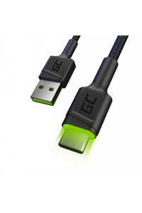 Obrázok pre Green Cell KABGC06 USB kabel 1,2 m USB A USB C Černá