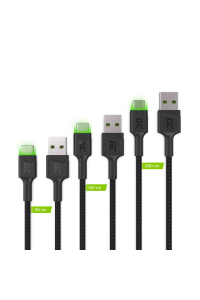 Obrázok pre Green Cell KABGCSET01 USB kabel 2 m USB A USB C Černá