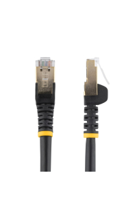 Obrázok pre StarTech.com 6ASPAT5MBK síťový kabel Černá 5 m Cat6a S/UTP (STP)