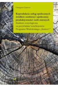 Obrázok pre A co-production of social services as a source of personal...