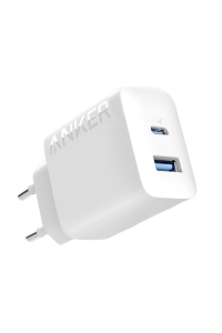 Obrázok pre Anker 312 20W 1x USB-A 1x USB-C Bílá nabíječka