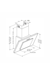 Obrázok pre AKPO WK-4 NERO 2.0 60 White T300 Linear LED/Controller Hood