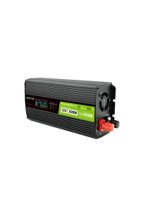 Obrázok pre Green Cell PowerInverter LCD 12V 500W/10000W car inverter with display - pure sine wave