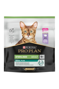 Obrázok pre PURINA Pro Plan Sterilised Renal Turkey - suché krmivo pro kočky - 400g