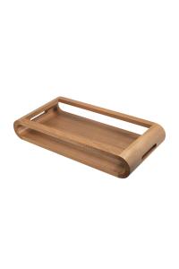 Obrázok pre Double-sided walnut wood tray Artelegno VASD - 37 cm