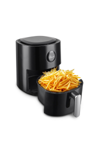 Extralink Smart Life Air Fryer SJ-400 4L Samostarný 1300 W Horkovzdušná fritéza Černá Obrázok pre Extralink Smart Life Air Fryer SJ-400 4L Samostarný 1300 W Horkovzdušná fritéza Černá