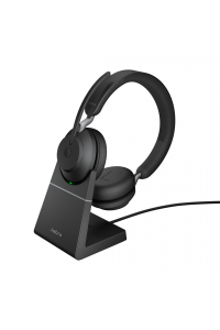 Obrázok pre Jabra 26599-989-889 sluchátka / náhlavní souprava Sluchátka s mikrofonem Bezdrátový Přes hlavu Kancelář / call centrum USB typu C Bluetooth Černá