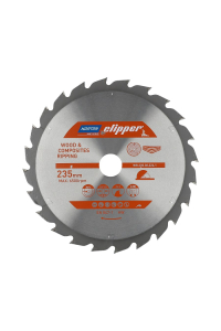 Obrázok pre NORTON CIRCULAR SAW BLADE 235mm x 30mm x 24z WOOD & ATB COMPOSITES (2.8 / 1.8)