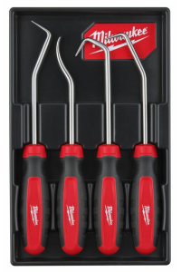 Obrázok pre MILWAUKEE HOOK SET 4 pcs. HEAVY DUTY