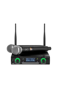 Obrázok pre Azusa JU-822 Dual Channel UHF Wireless Microphone