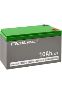 Obrázok pre 12V 10Ah AGM Gel Battery Qoltec