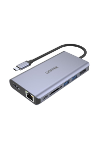 Obrázok pre UNITEK uHUB S7 USB 3.2 Gen 1 (3.1 Gen 1) Type-C Šedá