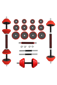 Obrázok pre HMS SGGX20 pogumované činky s funkcí činky 20 kg