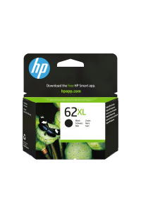 Obrázok pre HP 62 XL Černá originální inkoustová kazeta s vysokou výtěžností
