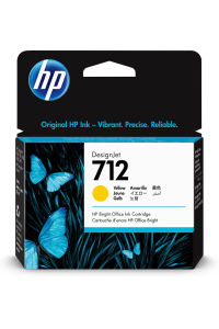 Obrázok pre HP Žlutá inkoustová kazeta 712 DesignJet, 29 ml