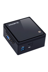 Obrázok pre GIGABYTE GB-BACE-3160 barebone počítač PC s objemem 0,69 l Černá J3160 1,6 GHz