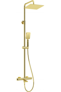 Obrázok pre Rain shower with thermostatic bathtub faucet