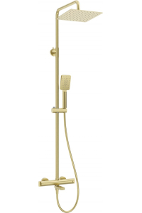 Obrázok pre Rain shower with thermostatic bathtub faucet