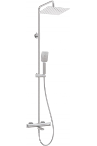 Rain shower with thermostatic bathtub faucet Obrázok pre Rain shower with thermostatic bathtub faucet