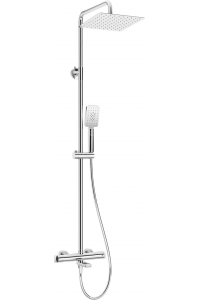 Rain shower with thermostatic bathtub faucet Obrázok pre Rain shower with thermostatic bathtub faucet