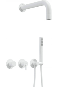 Concealed shower set with hand shower - with horizontal mixer Obrázok pre Concealed shower set with hand shower - with horizontal mixer