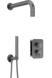 Obrázok pre Concealed shower set with mixer BOX - with hand shower