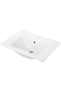 Obrázok pre Ceramic recessed washbasin with space for a tap - 60 cm