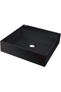 Obrázok pre Granite countertop washbasin with space for a tap - 400x400 mm