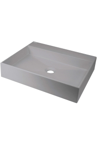 Obrázok pre Granite countertop washbasin with space for a tap - 500x400 mm