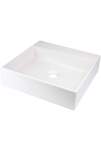 Obrázok pre Granite countertop washbasin with space for a tap - 400x400 mm