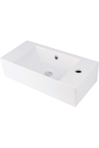 Obrázok pre Countertop ceramic washbasin with space for a tap - right