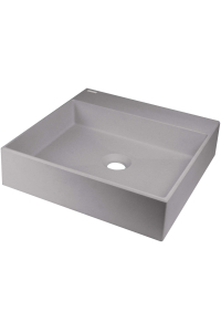 Obrázok pre Granite countertop washbasin with space for a tap - 400x400 mm